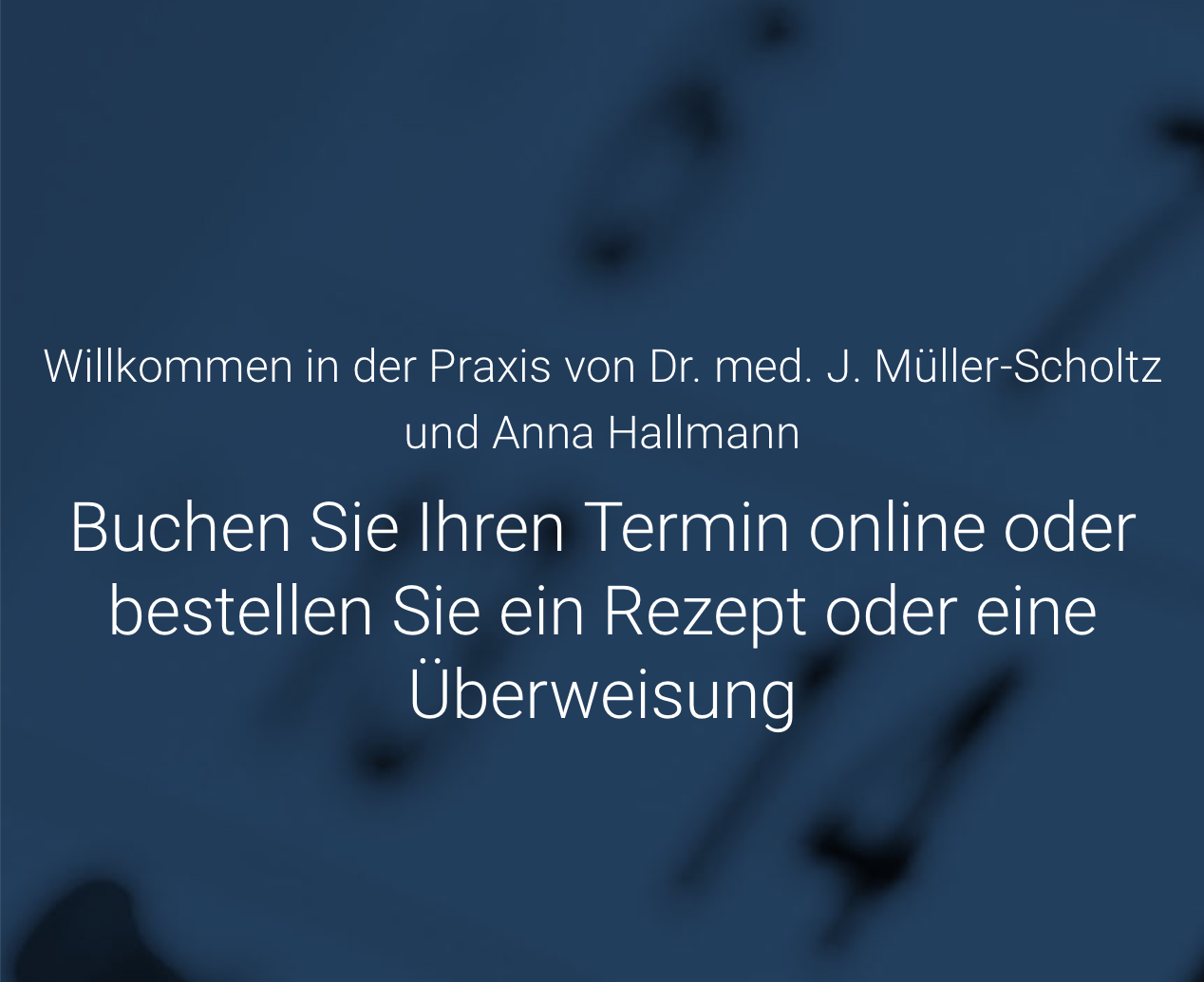 Bitte buchen Sie Ihen Termin online